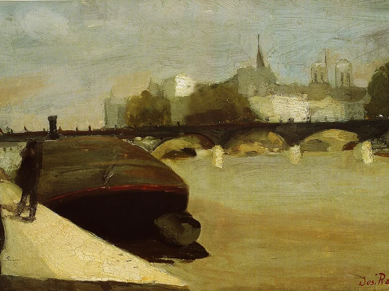1885-Josip Račić - Il Pont des Arts di Parigi